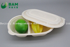 可降解、全生物降解的可堆肥零食商店外卖食品塑料包装容器 符合GB/T4806.7标准