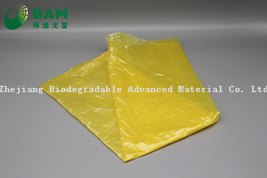 环保型垃圾膜棒颜色的可持续包装可降解、全生物降解的环保塑料垃圾滚动皮疹袋 符合GB/T 38082-2019标准